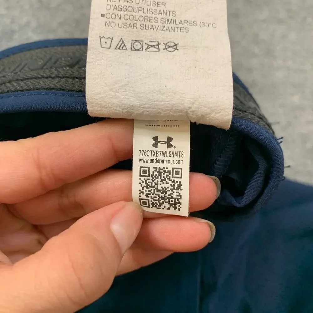 Under Armour Pants Mens 38 Prussian Blue Drive Performance Golf Four Way Stretch